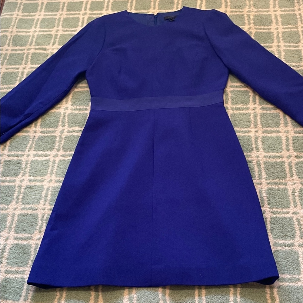 J crew wool crepe dress size 8